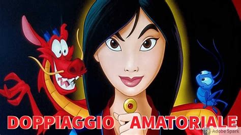 Ho Doppiato Mushu Fandub Ita Lincontro Con Mulan Youtube