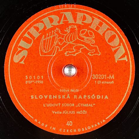 Supraphon – The 78 rpm Club