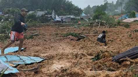 Tim Sar Temukan Dua Jenazah Korban Longsor Di Natuna Ini Identitasnya