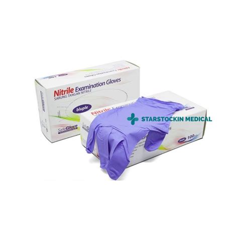 Jual Sarung Tangan Nitrile Onemed Blue Sgn Box Isi Handscoon