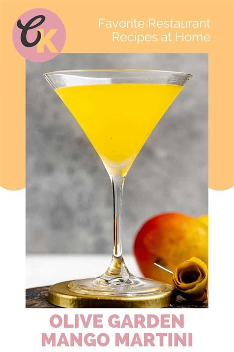 Olive Garden Mango Martini - CopyKat Recipes