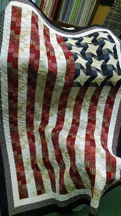 Free American Flag Quilt Pattern The Instructions In This Post Are For