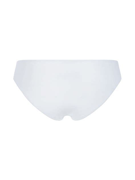 Dolce Gabbana Logo Tag Bikini Bottoms White FARFETCH