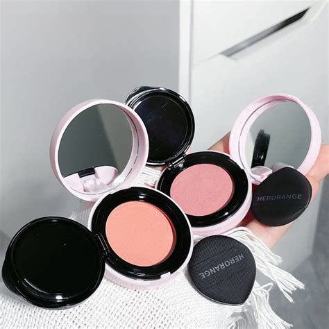 Herorange Low Saturation Blush Cream Monochrome Brightening Nude Makeup