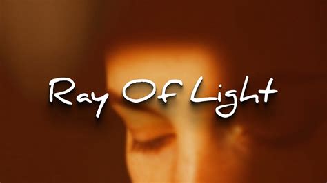 ЛУЧИК СВЕТА Ray Of Light Clip Youtube