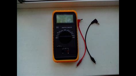 Мультиметр - DM 6243 / Измерение емкости и индуктивности - YouTube