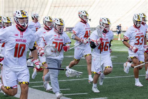 maryland mens lacrosses comeback bid falls short    loss