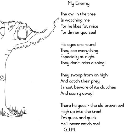 Childrens Rhyming Poems