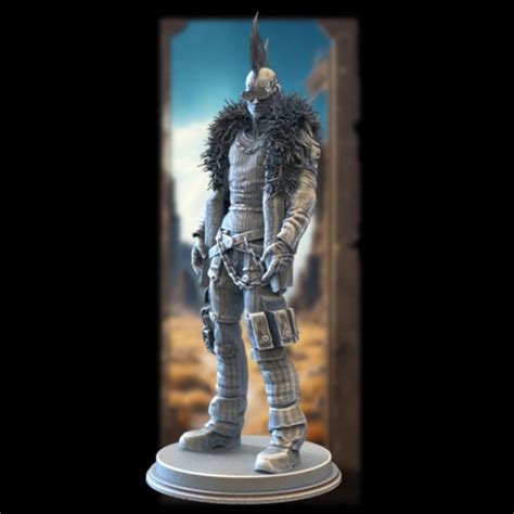 3d Printable Cyberpunk By The Last Sword Miniatures