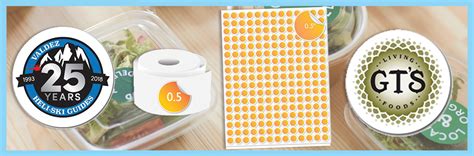 Custom Round Stickers Make Custom Round Labels In A Variety Of Sizes