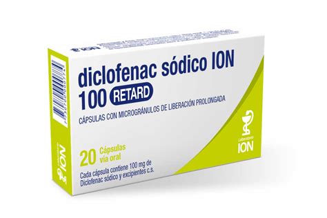 DICLOFENAC ION 100 Mg RETARD X20 Laboratorio Ion