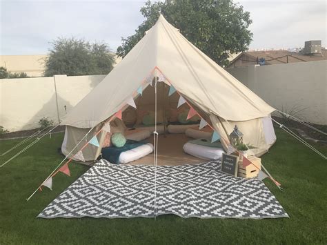 Glamping Sleepover Slumber Party Glamping Az Sleepy Teepee