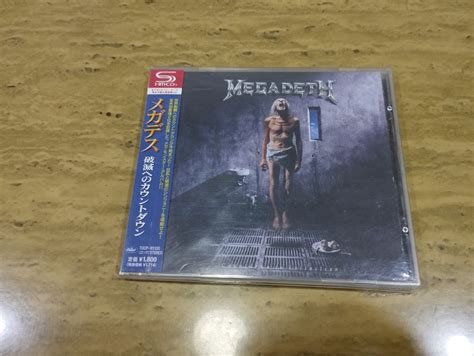 Megadeth Countdown To Extinction Japan SHM CD Musik Media CD DVD