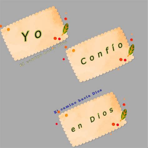 Yo Confío En Dios 🐝🦋🕊