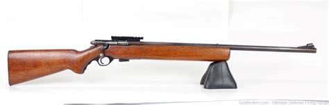 Mossberg Model 44 Us 22 Lr Target Rifle With Scope Mount Bolt Action