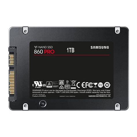 SAMSUNG 860 PRO 1TB SATA 6GBPS 2.5INCH MLC INTERNAL SOLID (MZ-76P1T0E)
