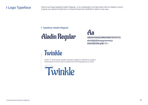 Twinkle - Brand Guidelines on Behance