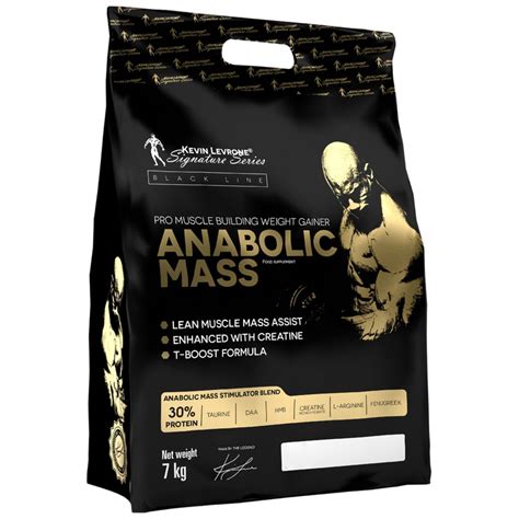 Гейнер Kevin Levrone Anabolic Mass, 7 кг Клубника-банан – фото, отзывы ...