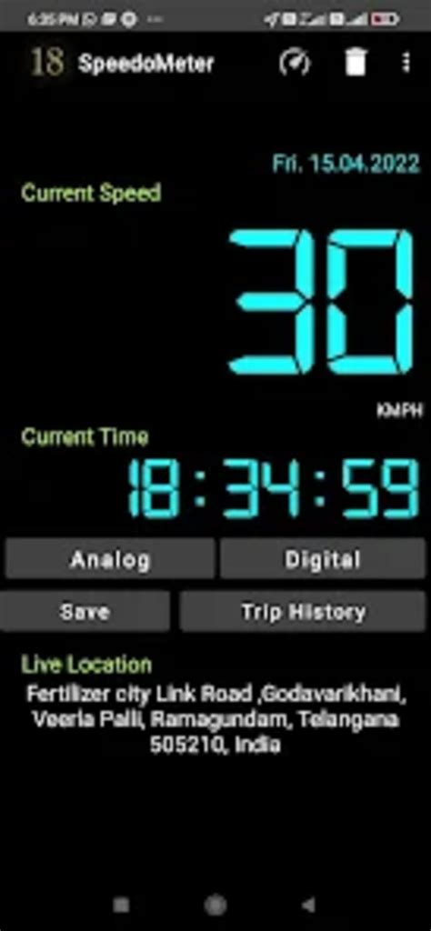 GPS Speedo Meter для Android — Скачать