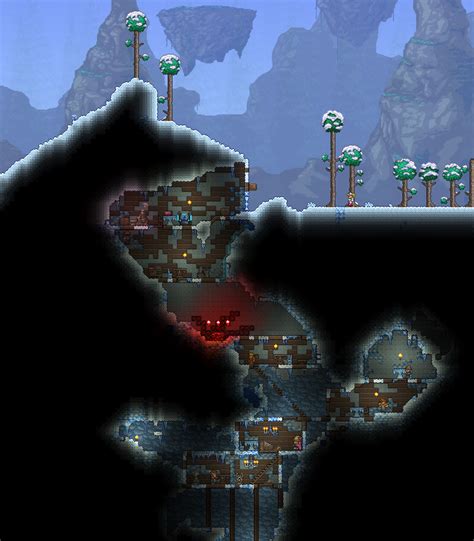 An Abandoned Snow Village With A Crimson Altar Any Tips For Making It