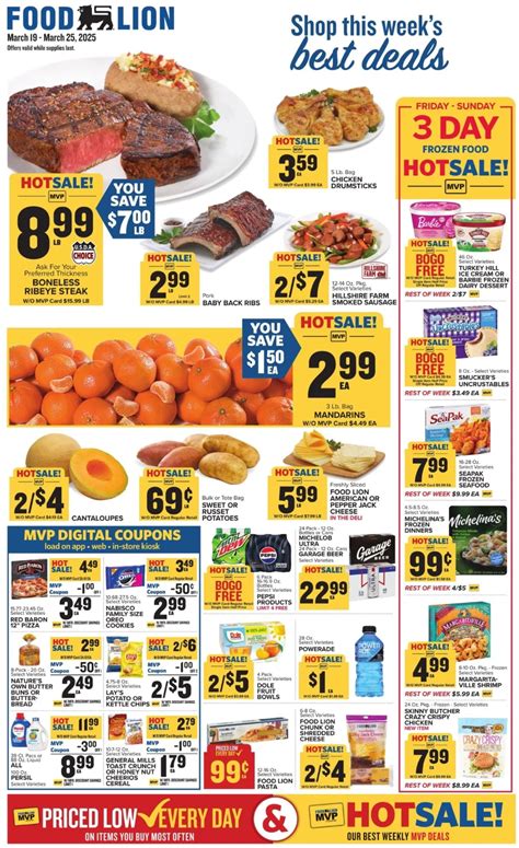 Food Lion Weekly Ad March 26 To April 1 2025 Flyerseek