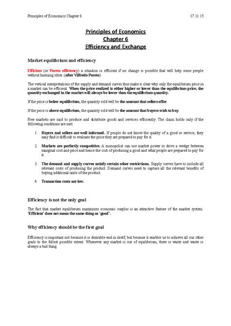 Principles of Economics Chapter 6 WORD - Principles of Economics