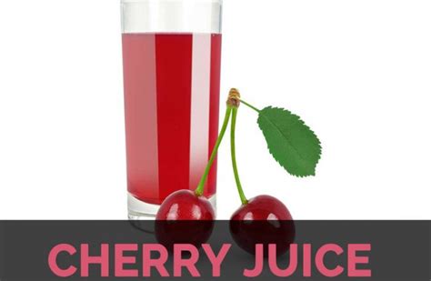 Nutritional Value Cherry Juice Besto Blog
