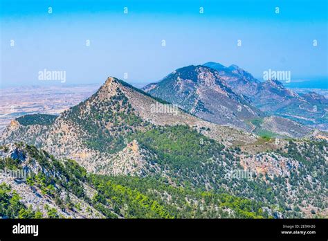 Kyrenia Mountains In The Northern Cyprus Stock Photo Alamy