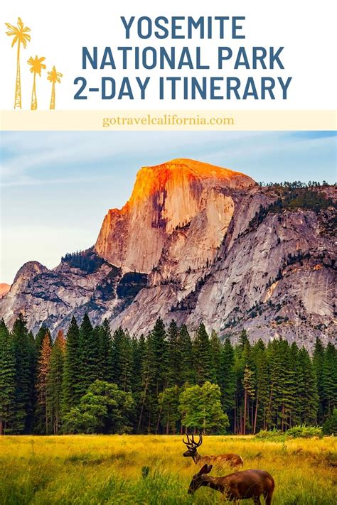 Yosemite 2 Day Itinerary Map London Top Attractions Map