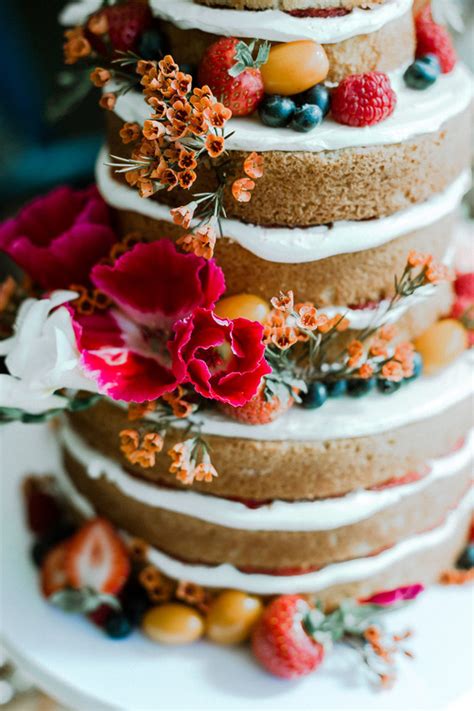 Naked Layer Cake Wedding Party Ideas Layer Cake