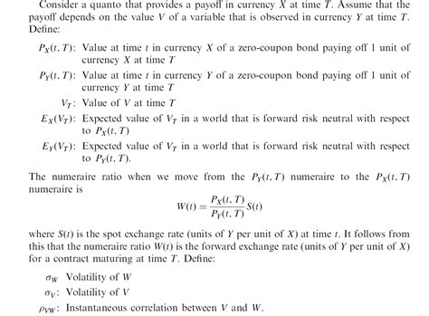 derivatives quanto adjustments quantitative finance stack exchange