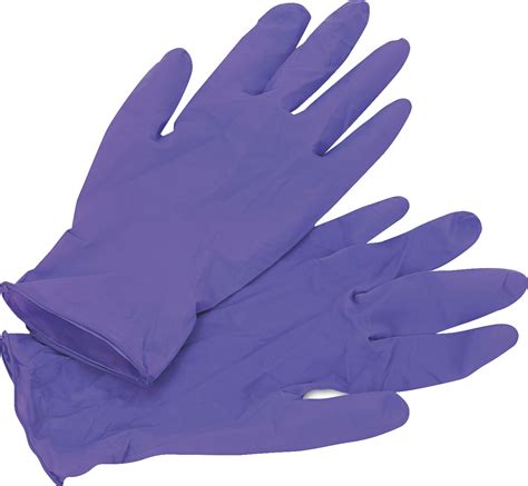 Purple Nitrile Gloves Clipart Large Size Png Image Pikpng