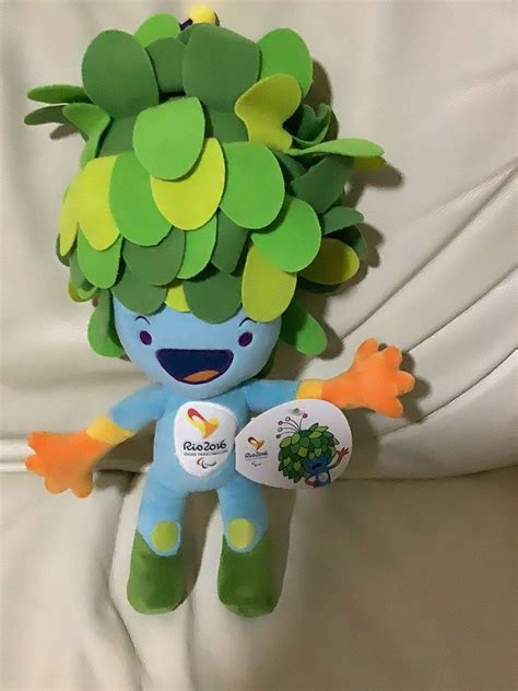 Boneco Do Mascote Tom Da Olimp Adas Do Rio Pel Cia Nunca Usado