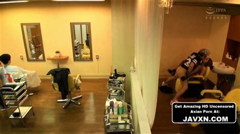 Slutty Japanese Babe Hairdresser