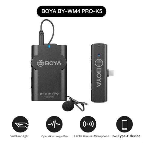 BOYA BY-WM4 PRO Wireless Microphone - boyathailand
