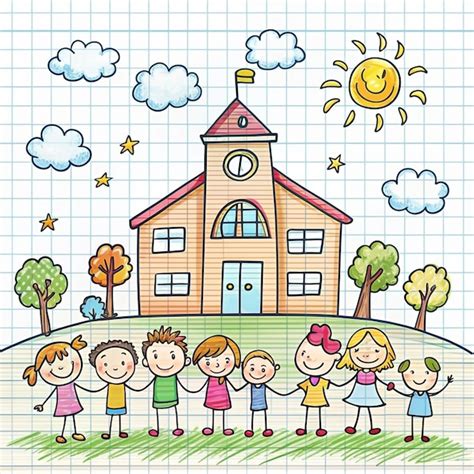 Imagens De Crianças Na Escola Desenho - Criancas Na Escola Desenho Imagens – Download Grátis no Freepik