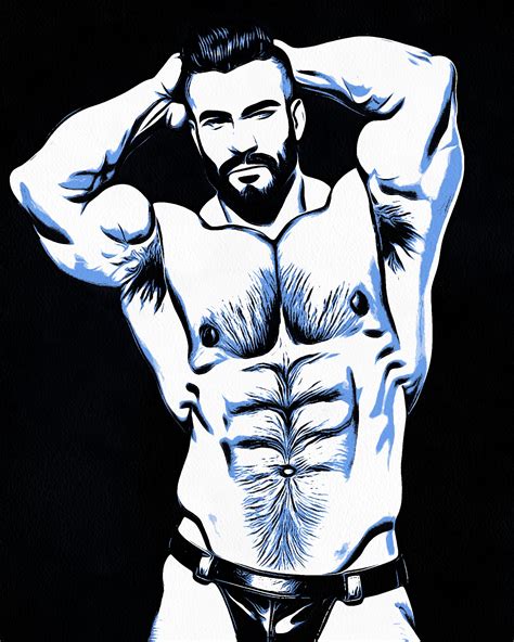 Gay Male Art Print Limited Edition 514 Etsy