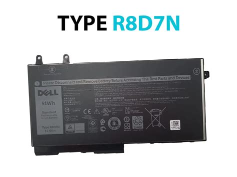 BATERIA DELL LATITUDE 5400 5401 5500 TYPE R8D7N 51Wh INTERNA ORIGINAL