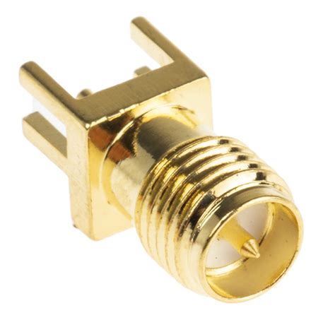 RF Solutions CON-SMA-EDGE-S SMA Connector, Female, Solder, Price from ...