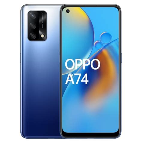 OPPO A74 4/128GB 6.43" Niebieski CPH2219 Smartfon - niskie ceny i ...