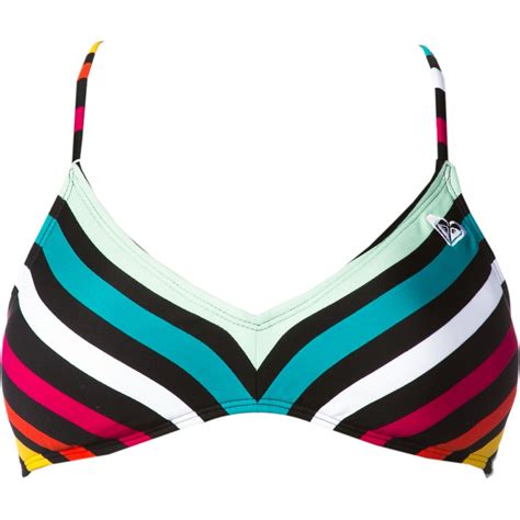 Roxy Wave Wanderer Sporty Triangle Bikini Top Women S Backcountry