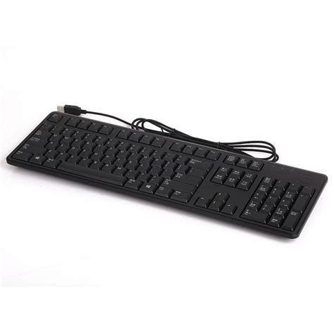 Genuine Dell Kb212 B Usb Wired Slim Quiet Computer Keyboard