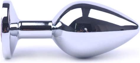 Buttplug Metallic Paars Ideaal Voor Beginners Dildo Stimulerend Voor Vrouwen Bol