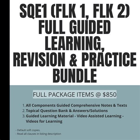 SQE1 FLK 1 FLK 2 ALL IN ONE SOLICITORS QUALIFICATION EXAM COMPREHENSIVE ...