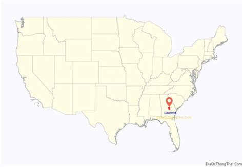 map  laurens county georgia thong thai real