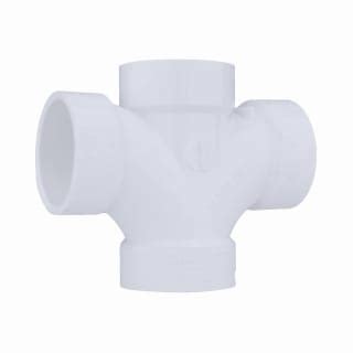 Pacific Plumbing Supply Company Pvc Dwv Double Sanitary Tee