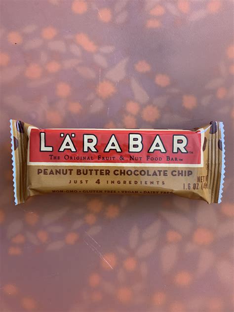 Larabar Lara Bars Peanut Butter Chocolate Chip Chocolate Peanut Butter