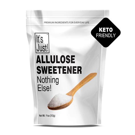 its just! - Allulose Keto Sweetener, Zero Net Carbs, Zero Sugar ... 