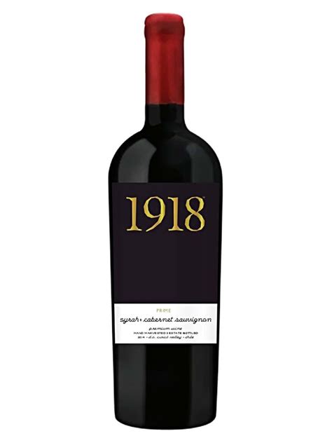 Rượu Vang 1918 Prime Syrah Cabernet Sauvignon Premium Sành Rượu