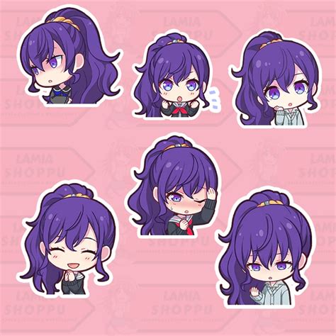 Jual Sticker Project Sekai Mafuyu Sticker Vynil Asahina Mafuyu Chibi